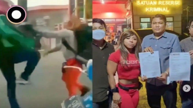 Atlet Binaragawati Ditendang Driver Ojol di Bandung