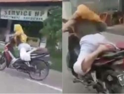 Viral Ibu-ibu Atraksi Motor Gaya Superman di Jalan Raya Tuai Kecaman Netizen