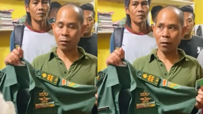 Viral! TNI Gadungan yang Tipu Warga Rp34 Juta Ditangkap Polres Kerinci