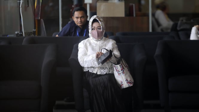 Kadinkes Lampung Reihana Diperiksa KPK