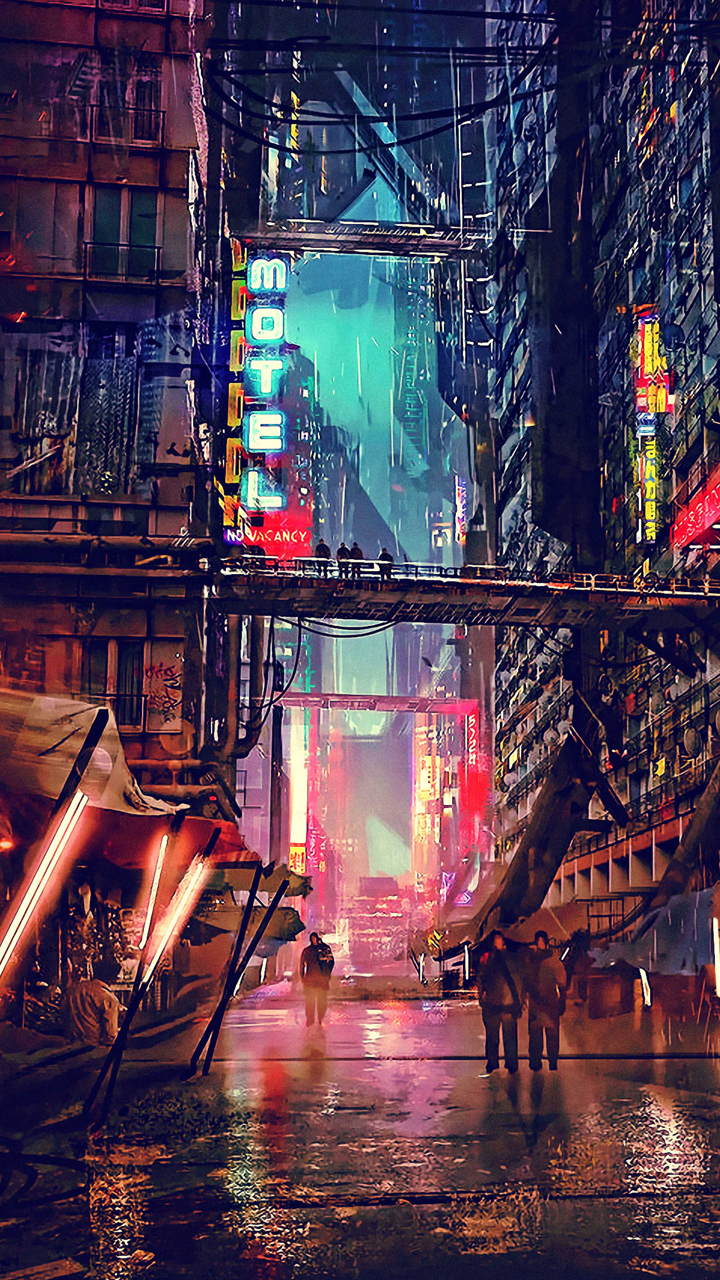 15. Night City Background HP