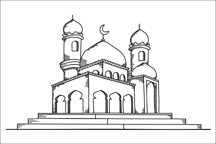 Gambar 01. Masjid Megah Indah