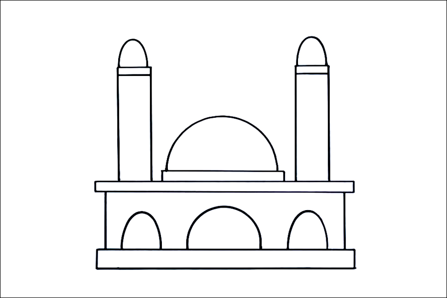 Gambar 10. Masjid Kubah Bulat