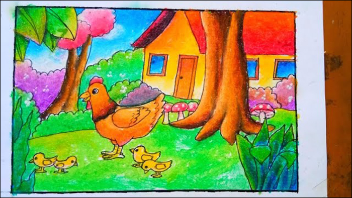 Gambar 17. Ayam di Pekarangan Rumah