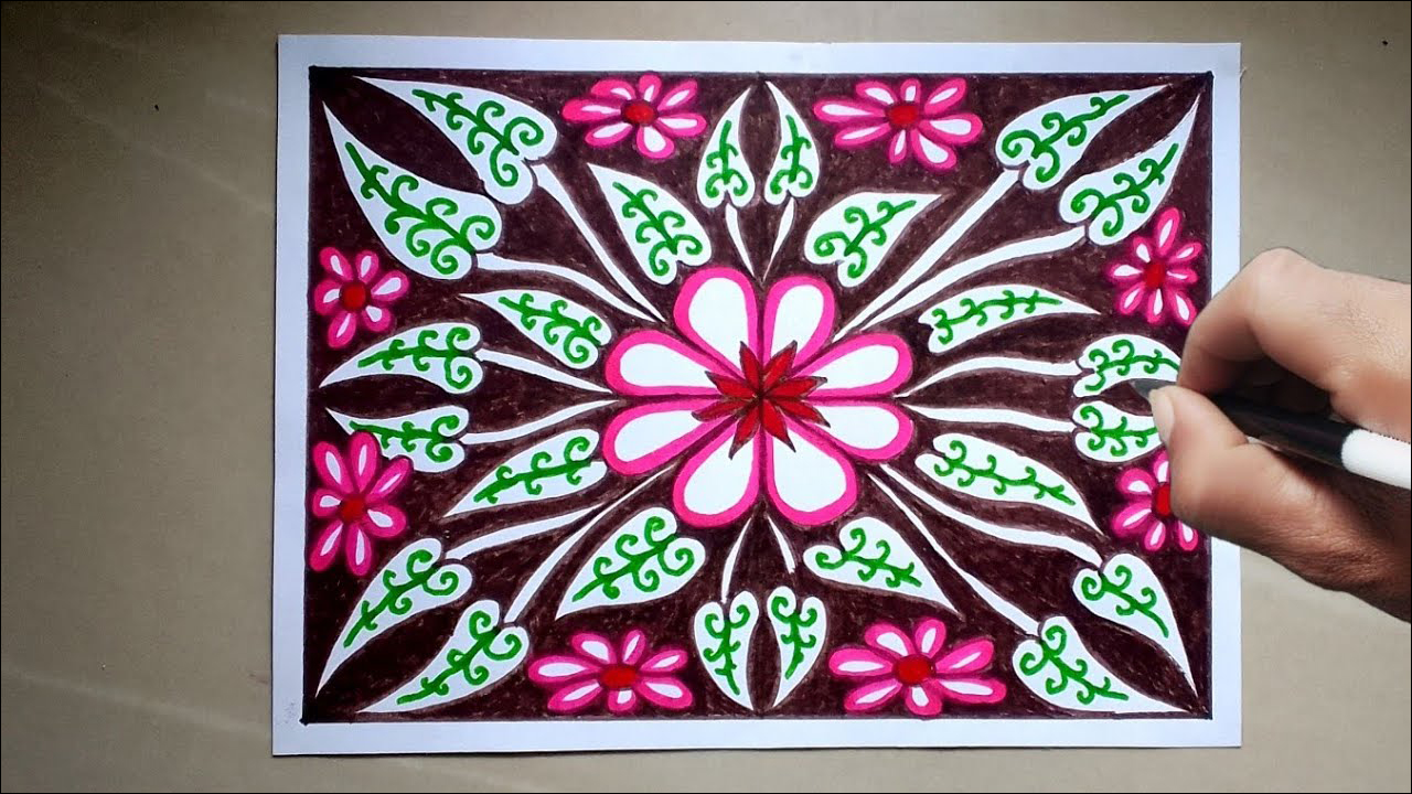 Gambar 18. Dekoratif Batik Bunga