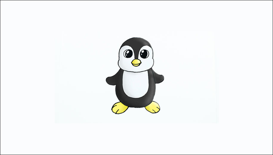 Gambar 29. Anak Penguin