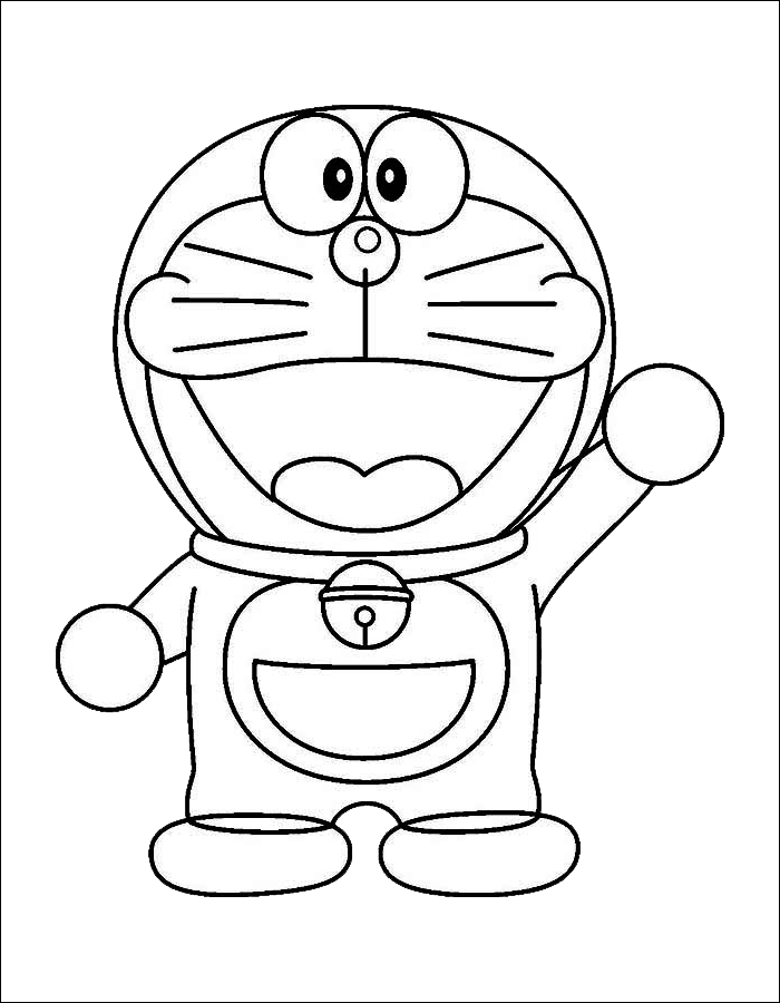 Gambar 29. Doraemon dengan mimik ceria