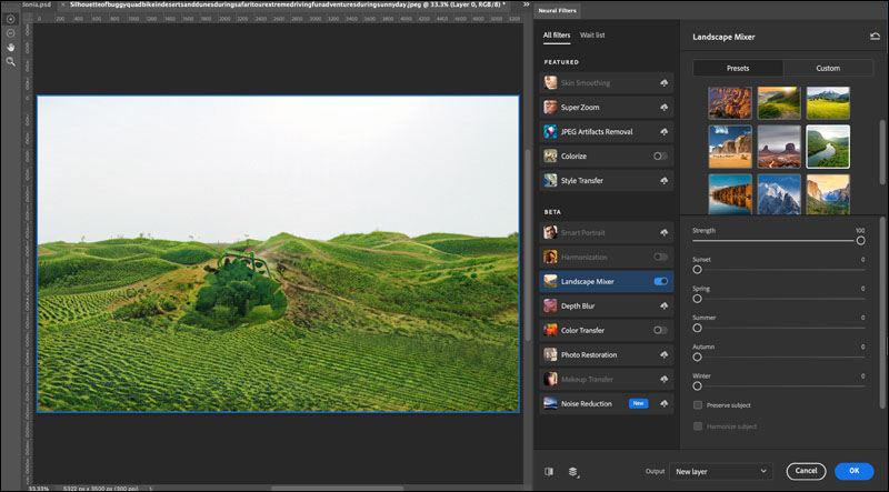 Landscape Mixer Adobe Photoshop 2022