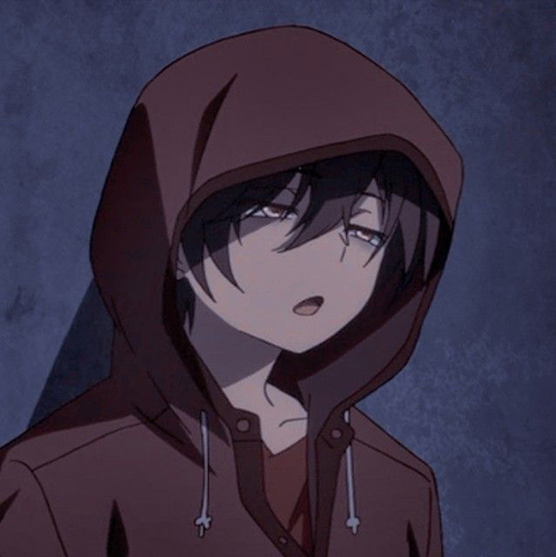 Gambar 06. Sad Boy Anime mengantuk