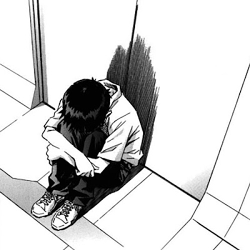 Gambar 62. Anime Sad Boy dengan Angle dari Atas
